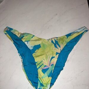 RVCA Blue Bikini Bottom